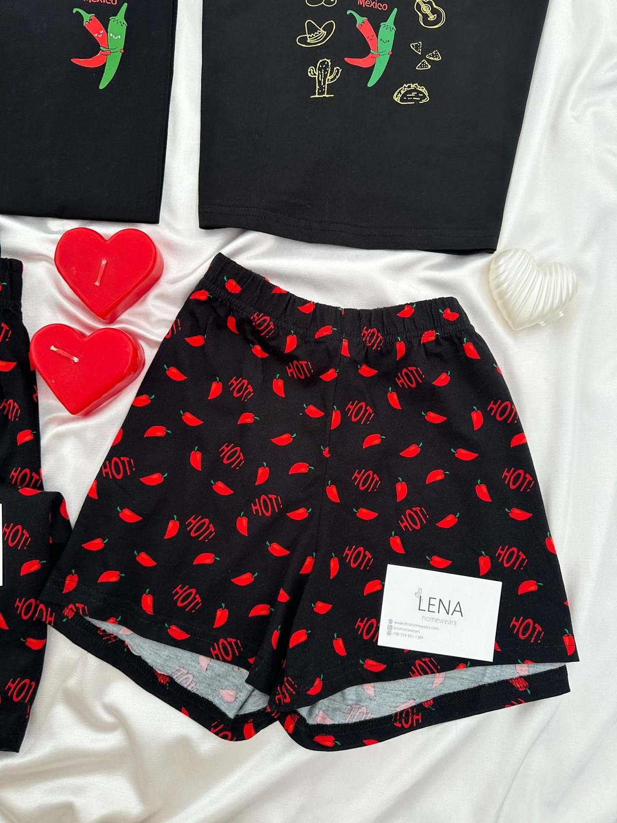 Acı Biberim Çift Pijama Seti