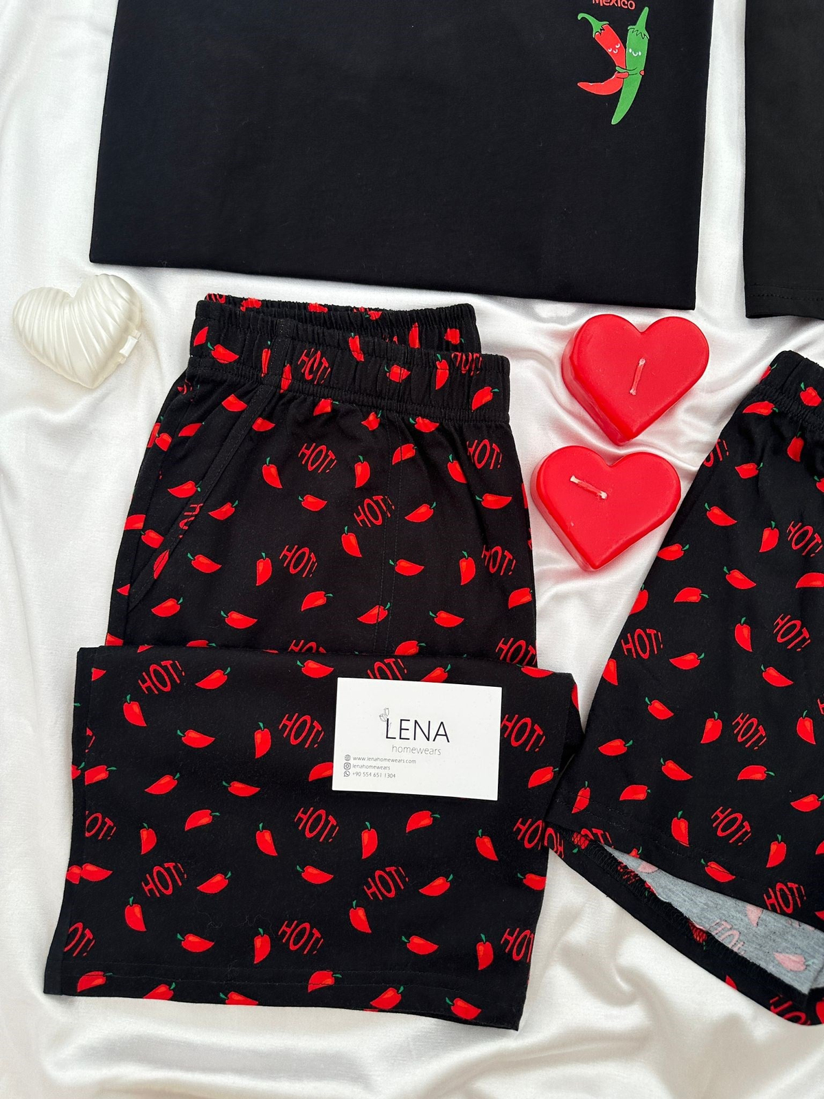 Acı Biberim Çift Pijama Seti