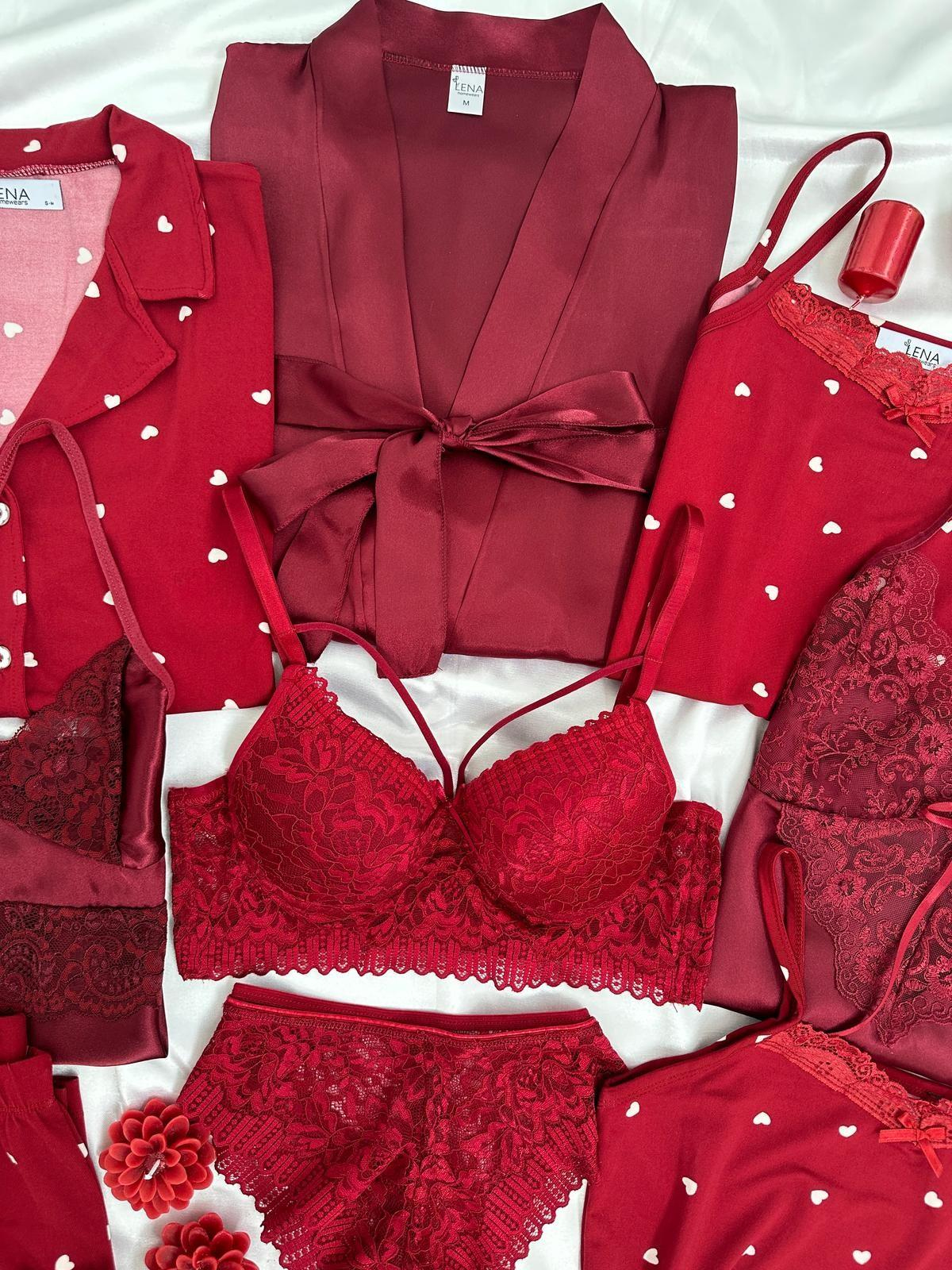 Bordo Kalpler Serisi 11’li Dev Set