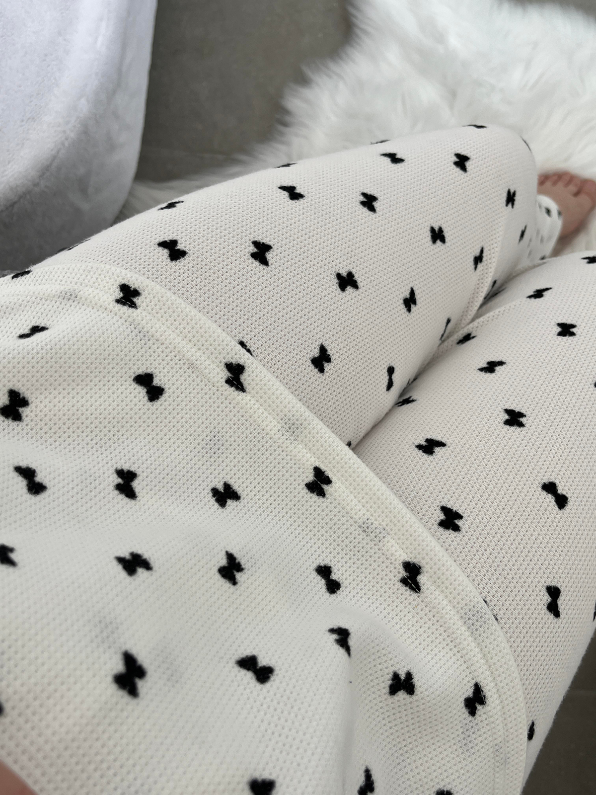 Drovse Fiyonk Desenli Dörtlü Pijama Seti