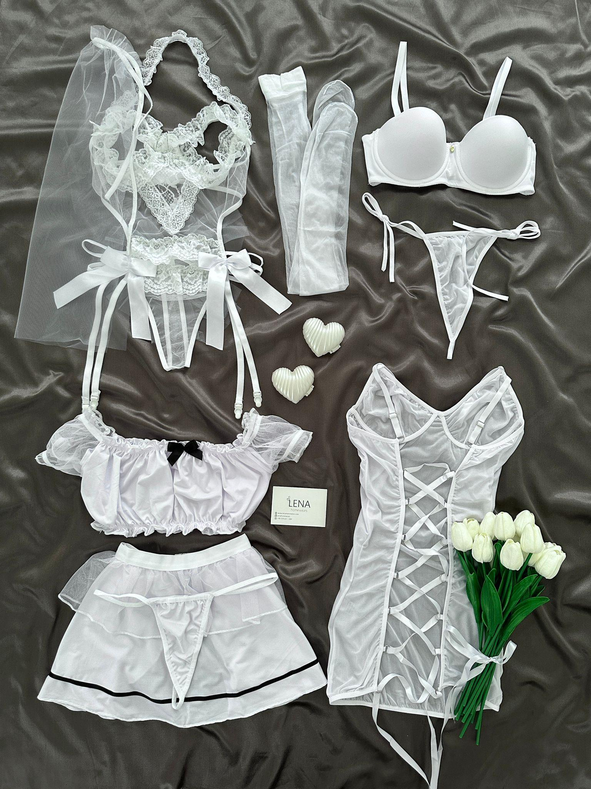 Gelinlik İçi Çamaşır Seti 