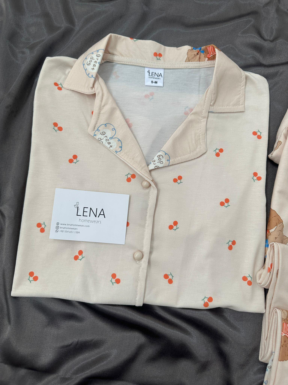 Great Bear Kısa Kollu Pijama Takımı