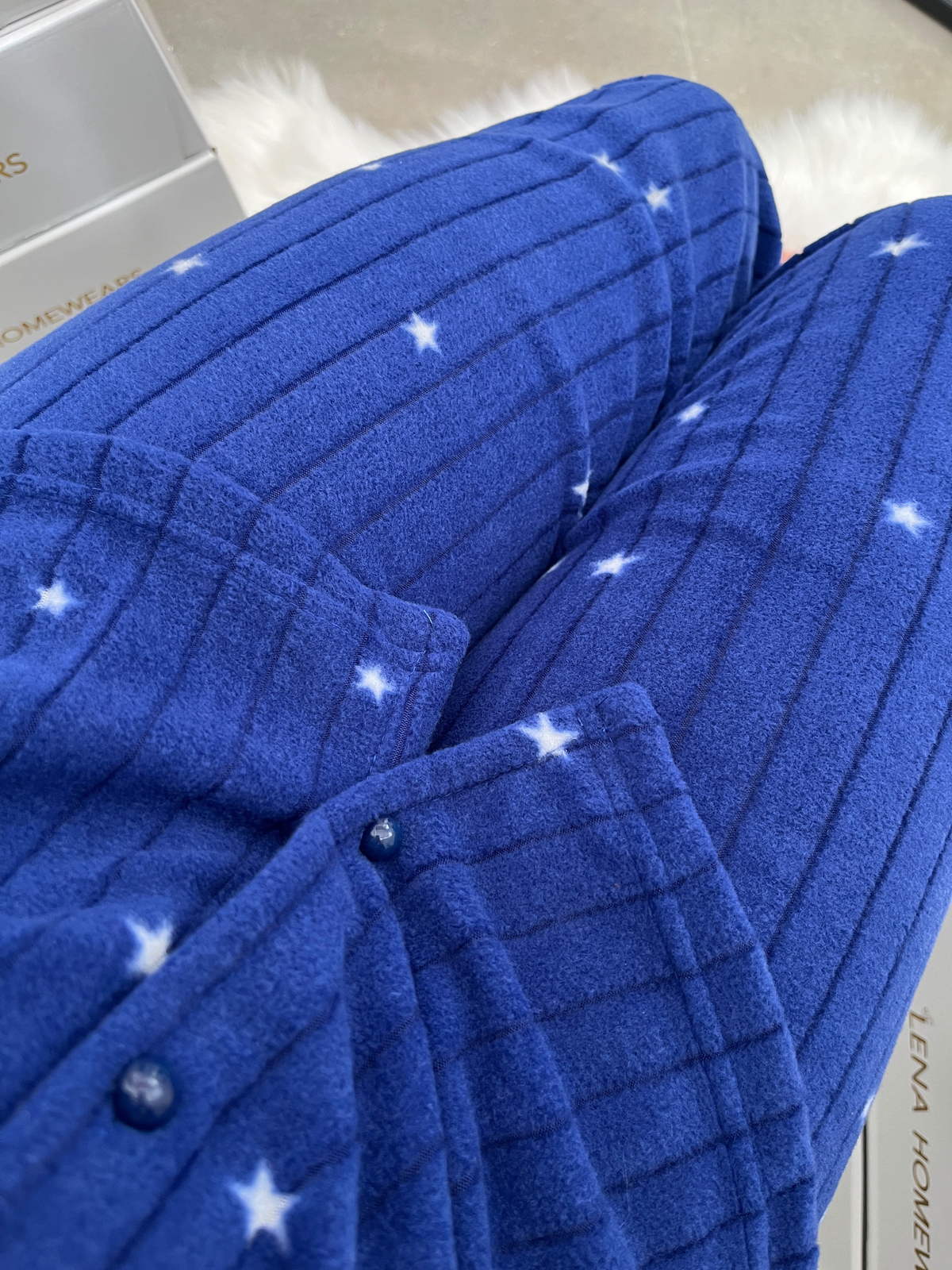 Larcivet Yıldızlı Polar Pijama Takımı