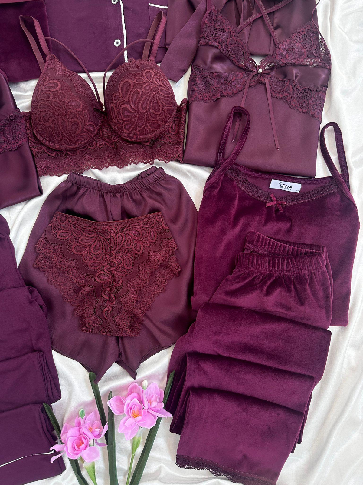 Mürdüm 11'li Dev Gelin Çeyiz Seti