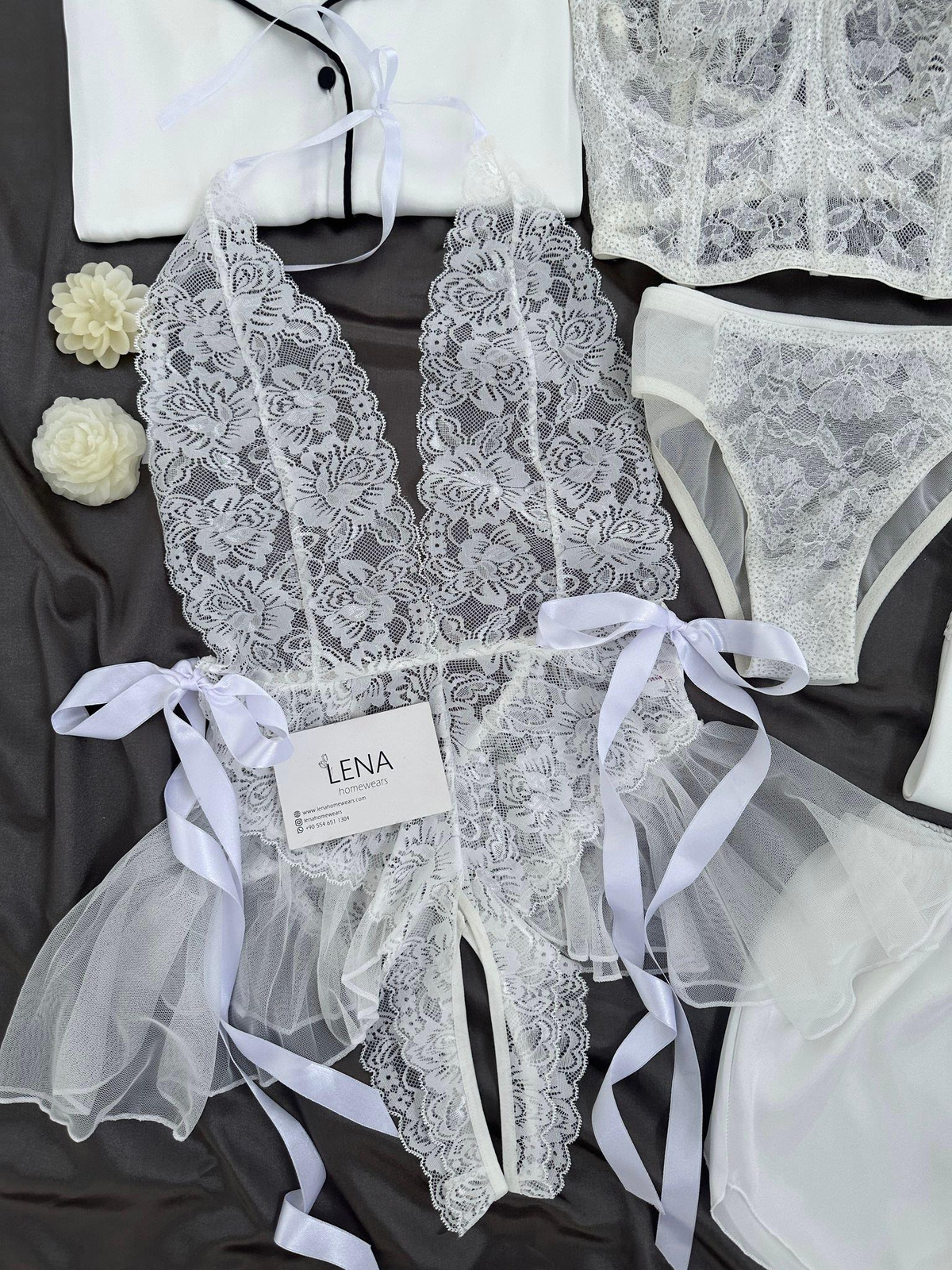 Premium Ecru Bridal Set ✨