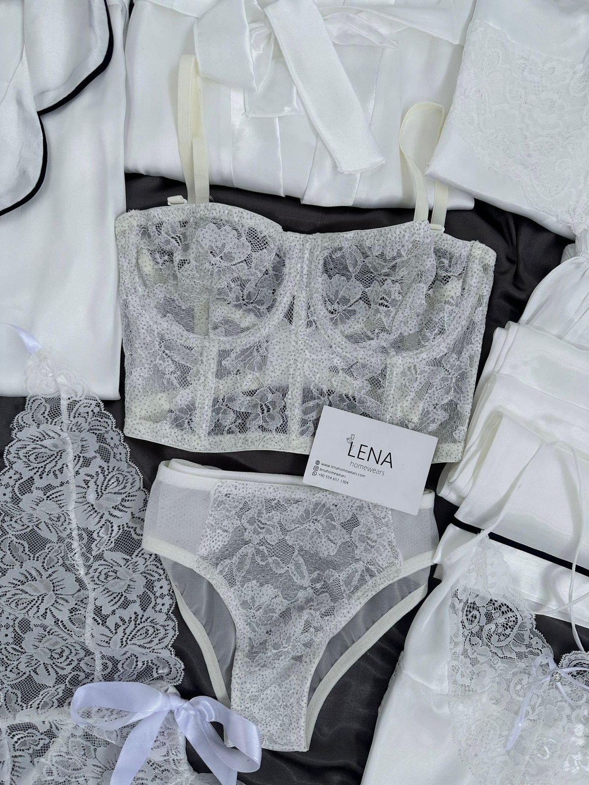 Premium Ecru Bridal Set ✨