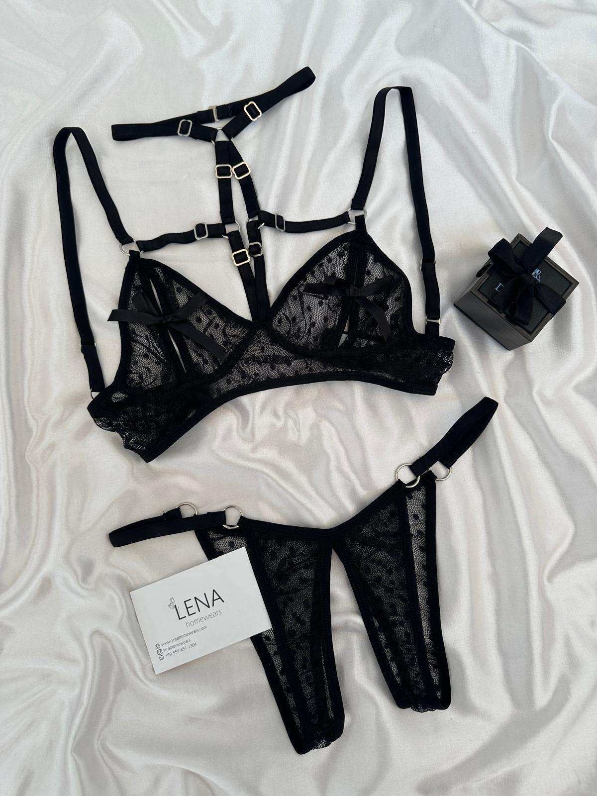 Shule Siyah Jartiyer Takım