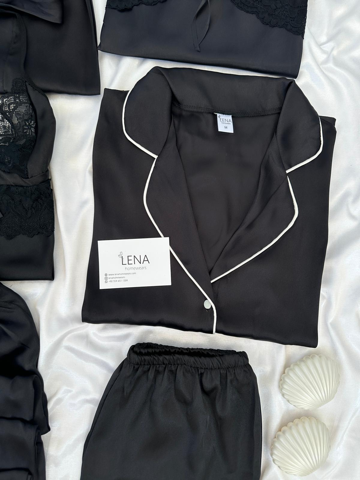 Siyah Harly Çeyiz Seti 