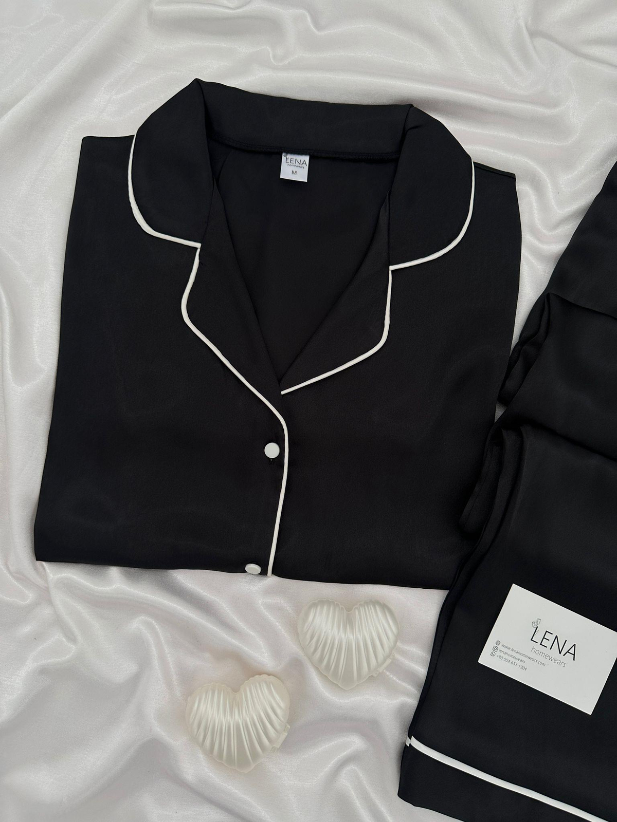 Siyah Moment Pijama Takımı 