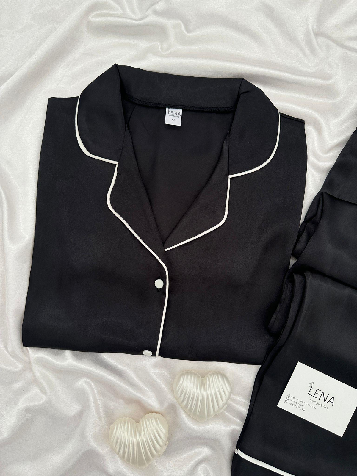 Siyah Moment Pijama Takımı 