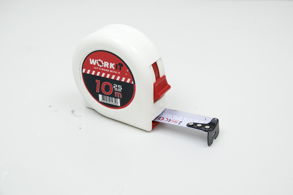 Workit 10Mx25Mm Şerit Metre