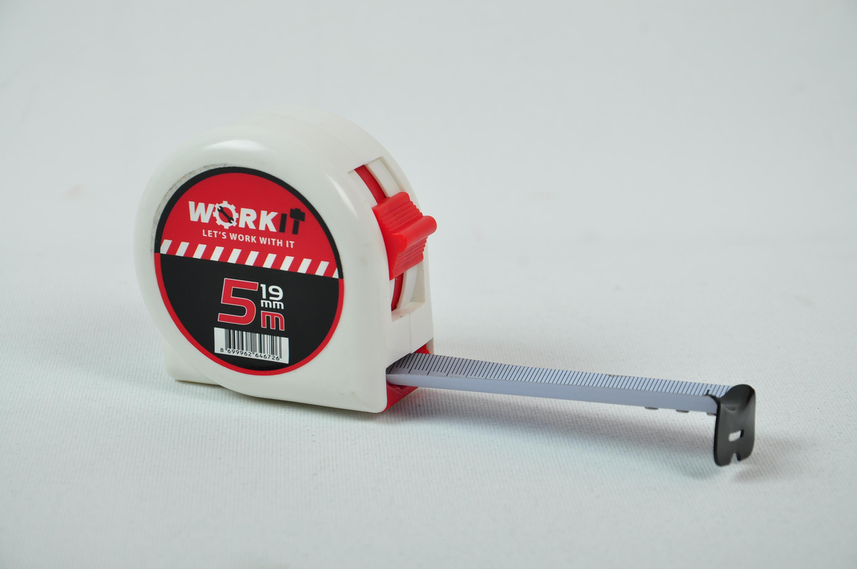Workit 5Mx119Mm Şerit Metre