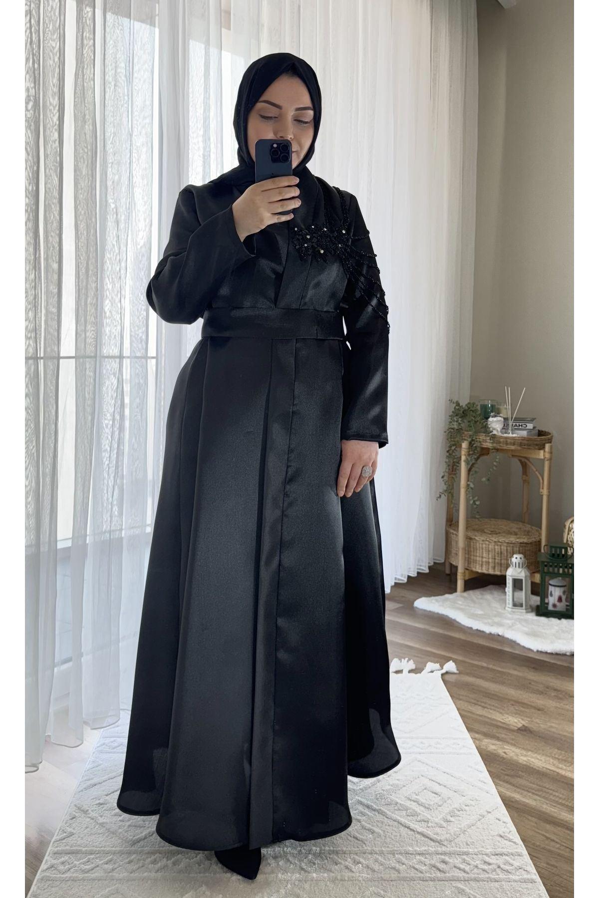 Organze Kumaş Kuşaklı