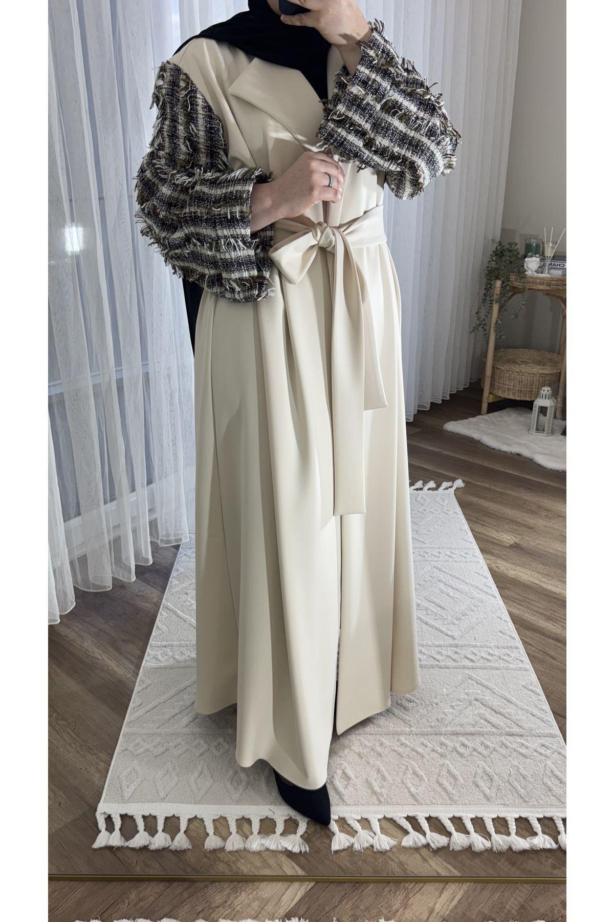 Scuba Ve Kolları Dokuma Tüvit