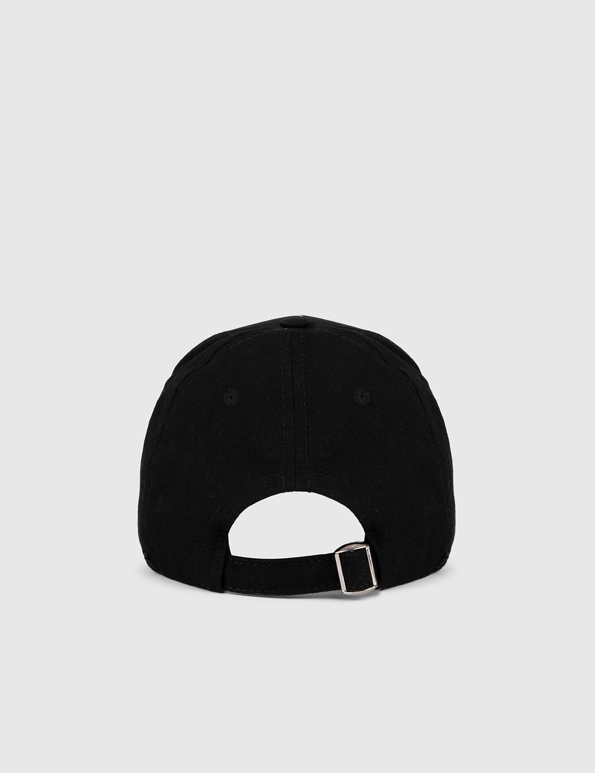 Gorden Unisex Şapka Siyah Gabardin