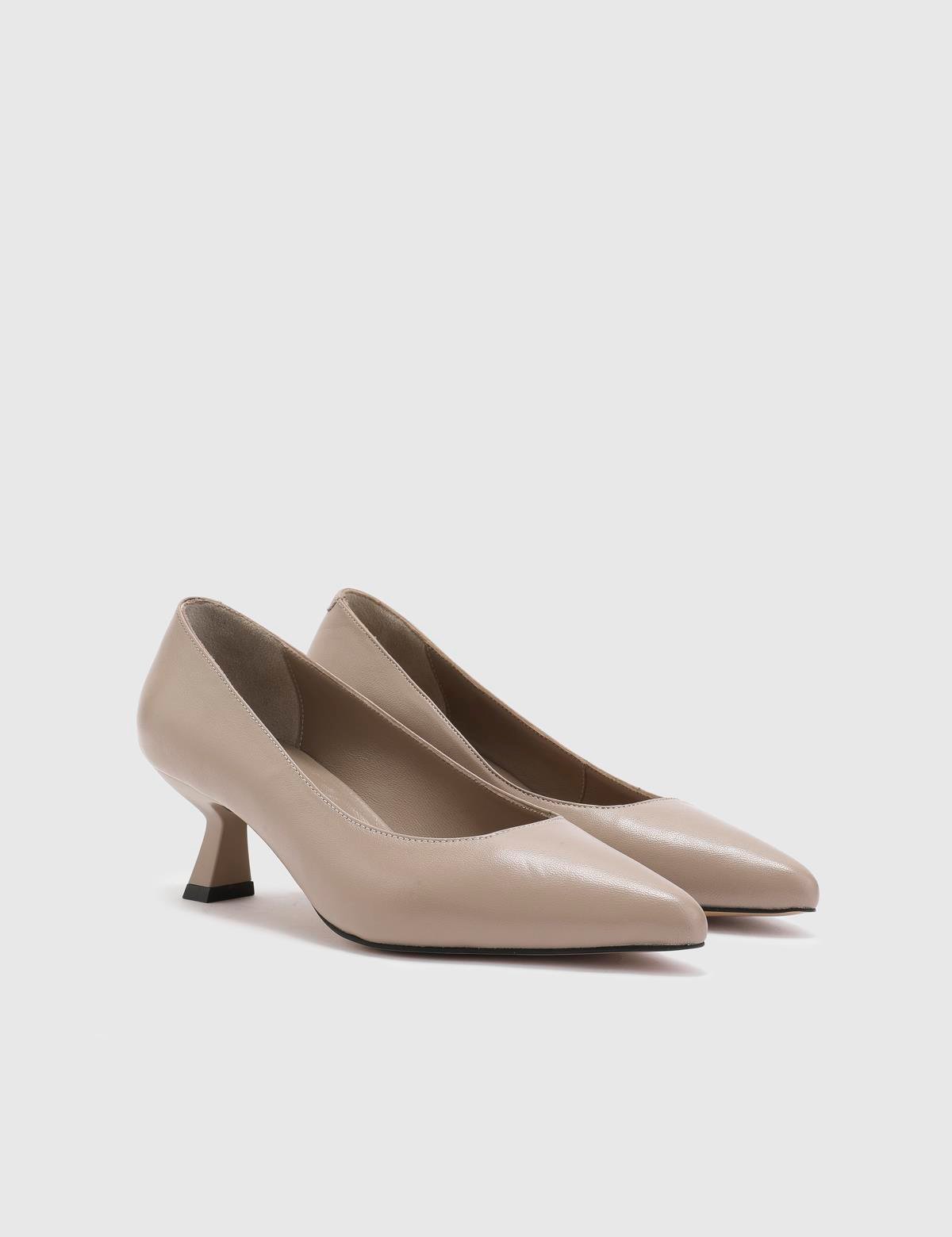Janna Mink Leather Women's Pump