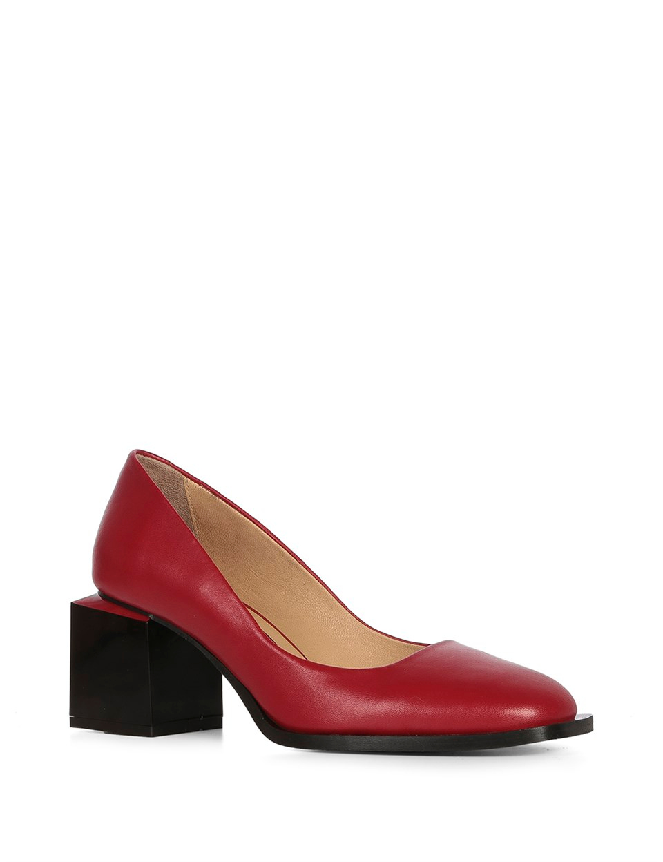 Lol Women's Pump Red Leather
