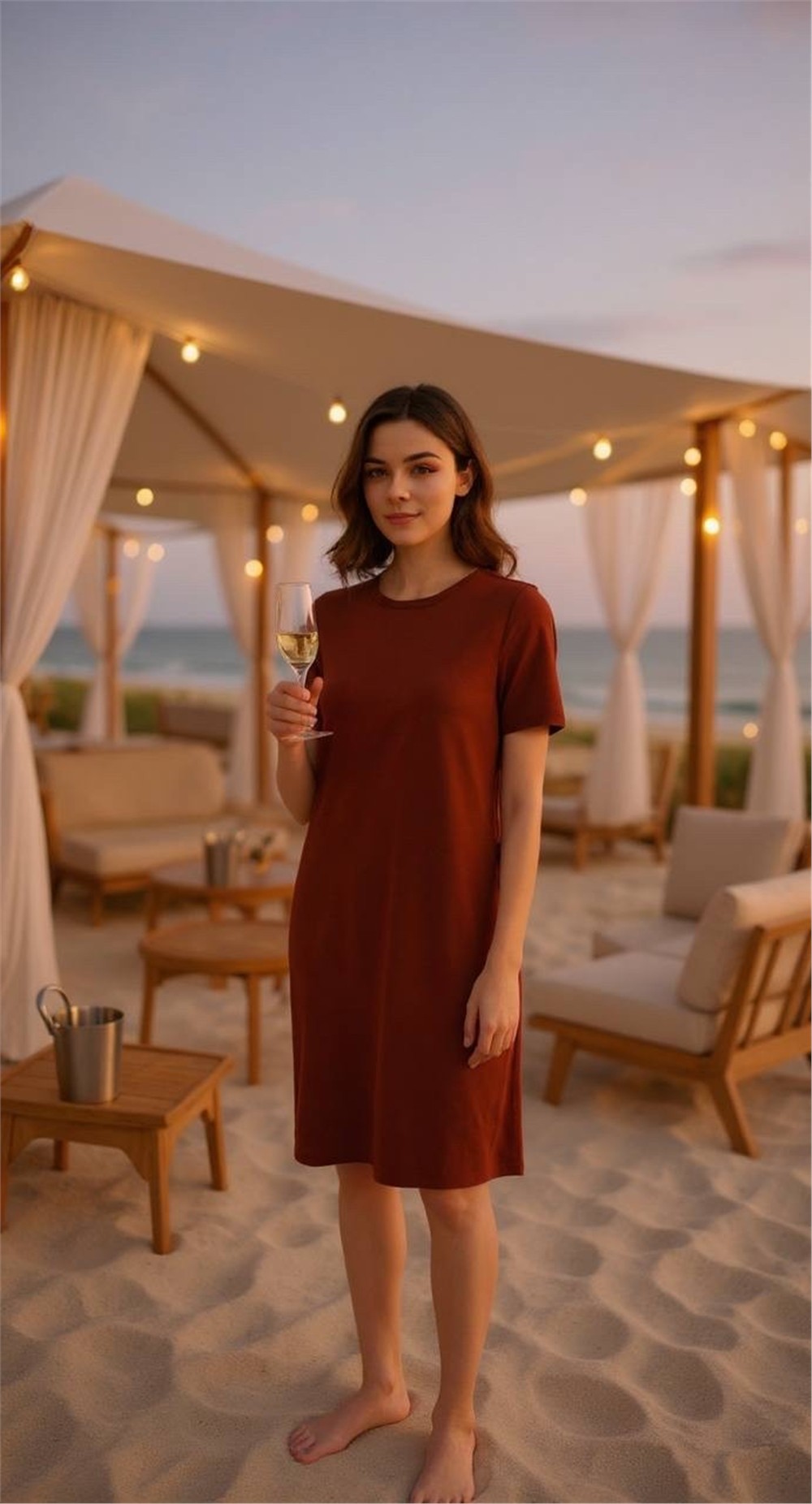 Basic Apparel Elbise