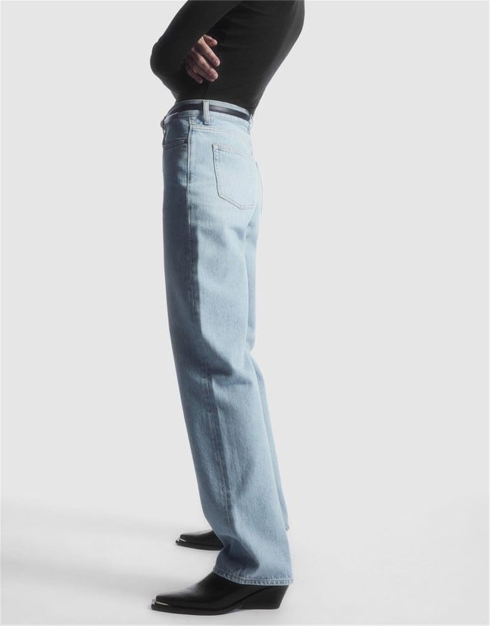C.S straight jean pantolon