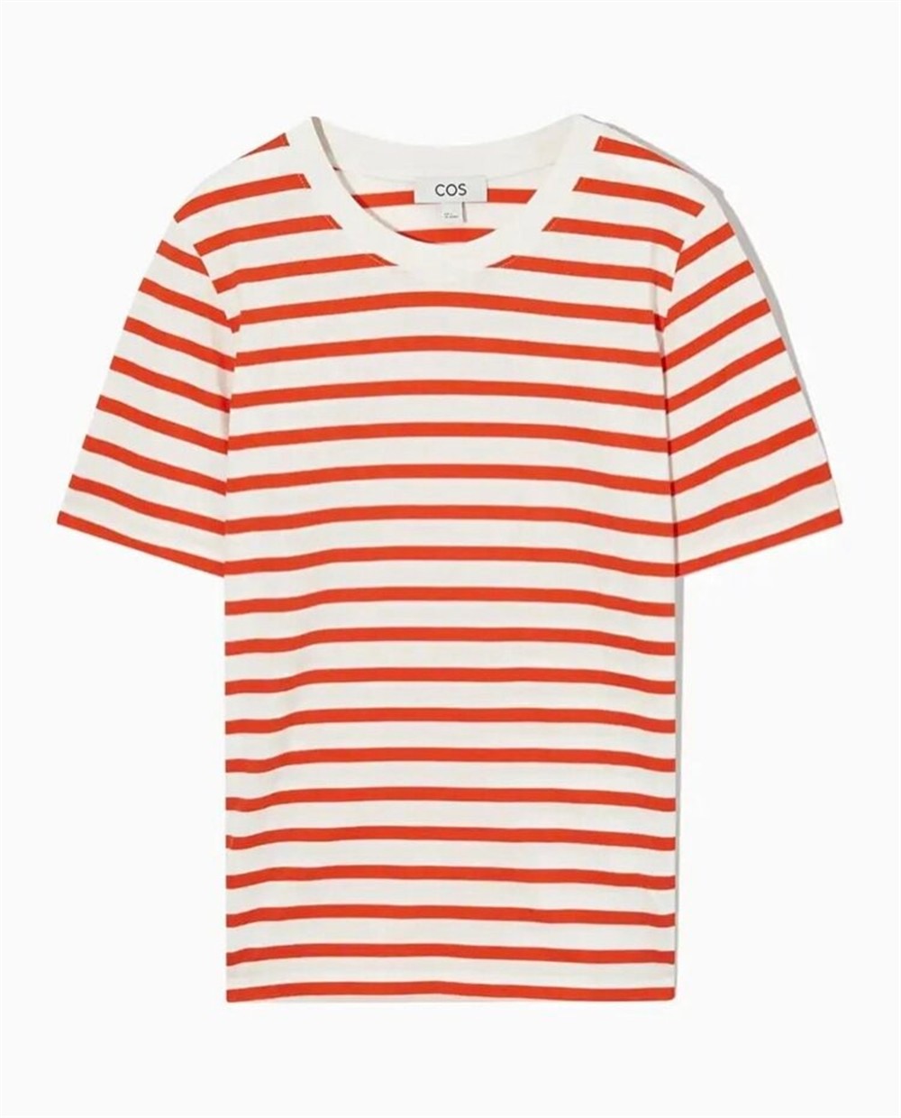 C.S turuncu çizgili t-shirt