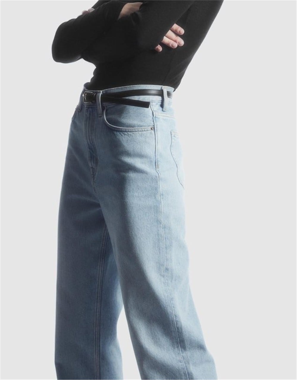 C.S straight jean pantolon