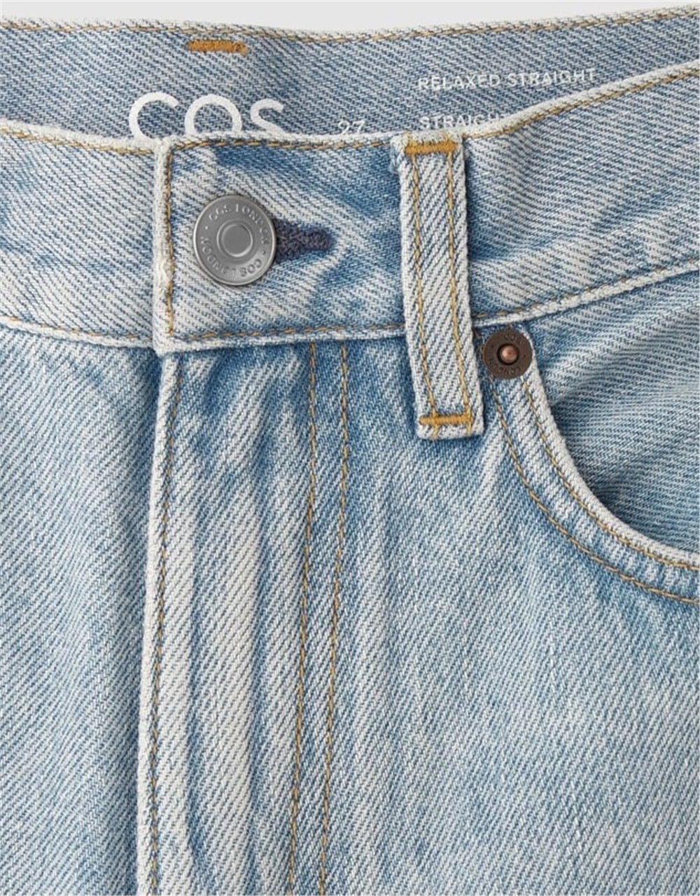 C.S straight jean pantolon