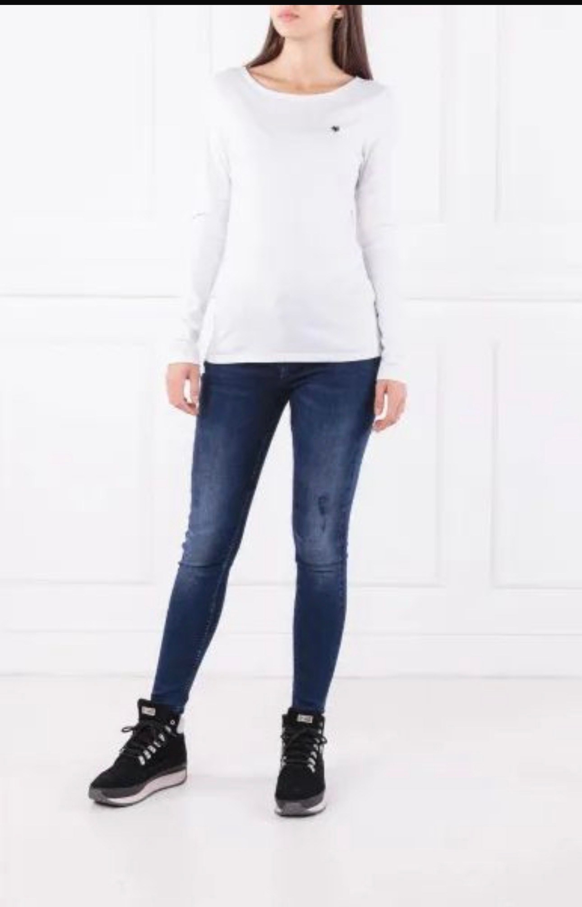 m.polo uzun kollu t-shirt