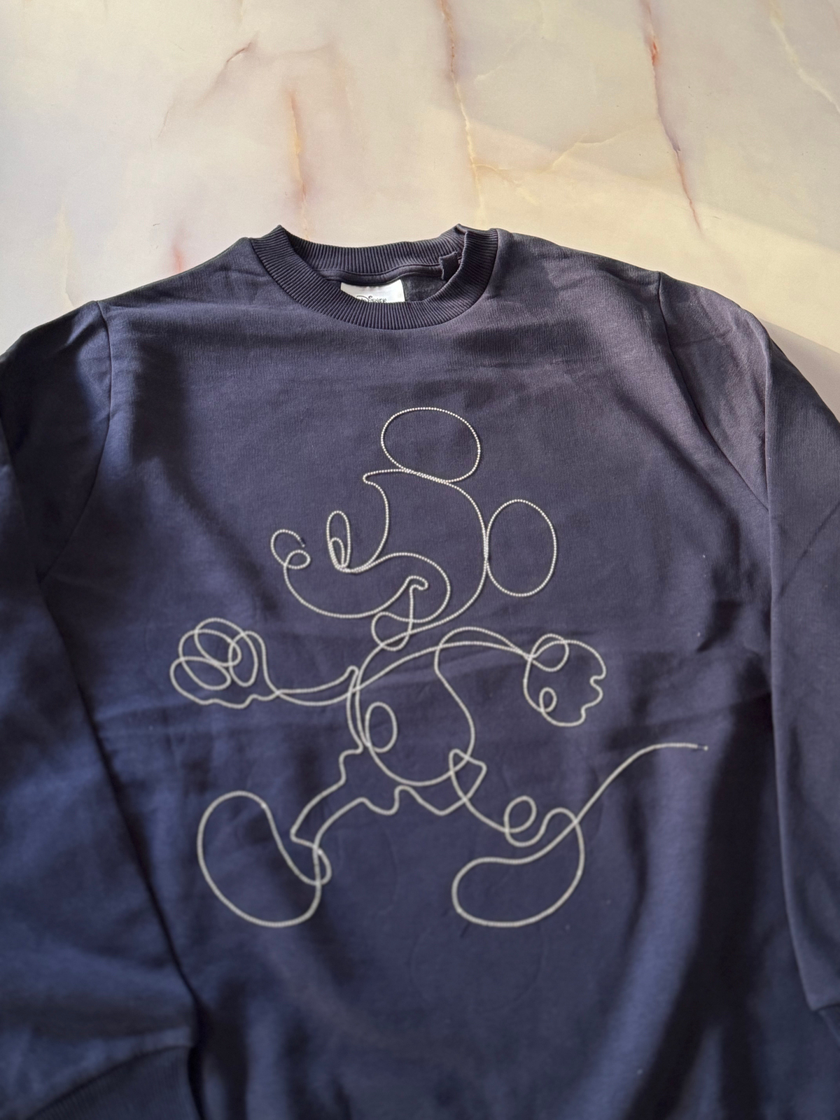 mıcky mouse  bisiklet yaka sweatshirt 