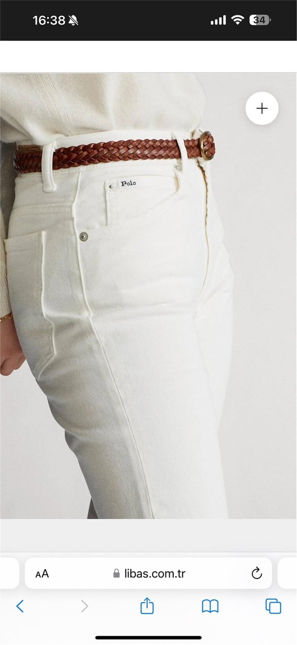 P.R.L flare jean pantolon