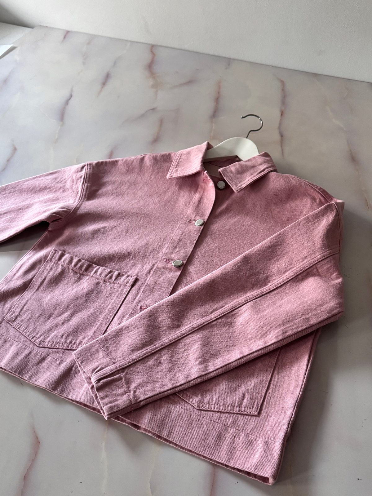 PEMBE JEAN CEKET
