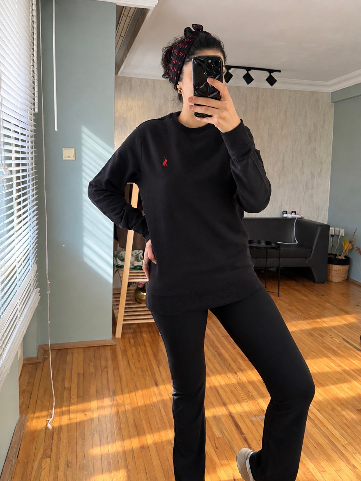 plr antrasit sweatshirt