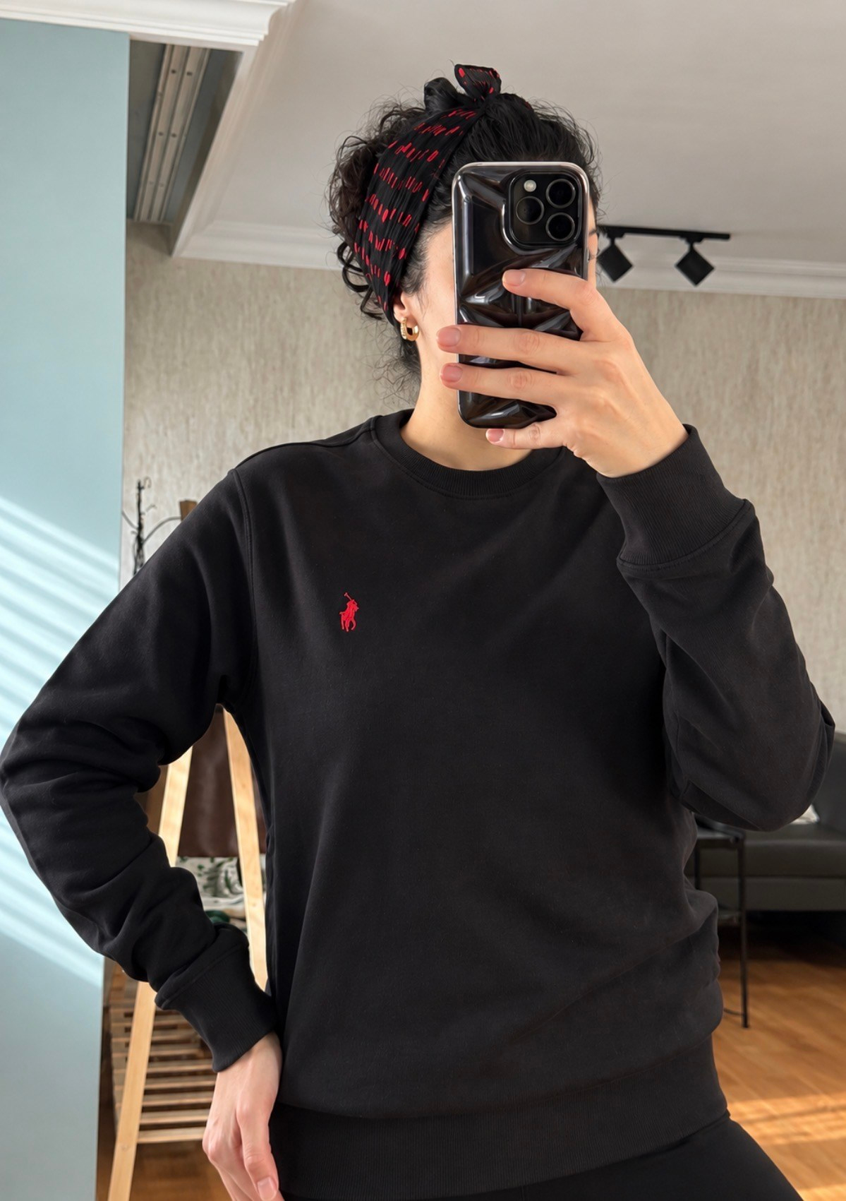 plr antrasit sweatshirt