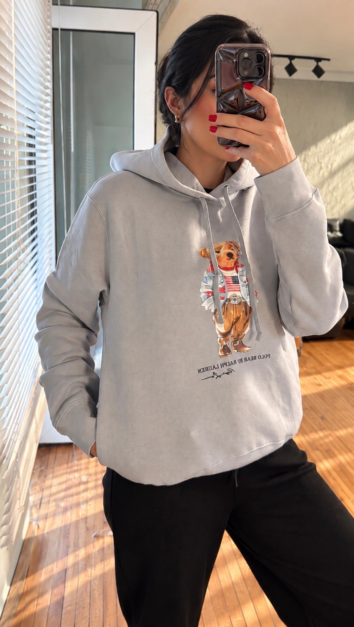 plr kapüşonlu sweatshirt