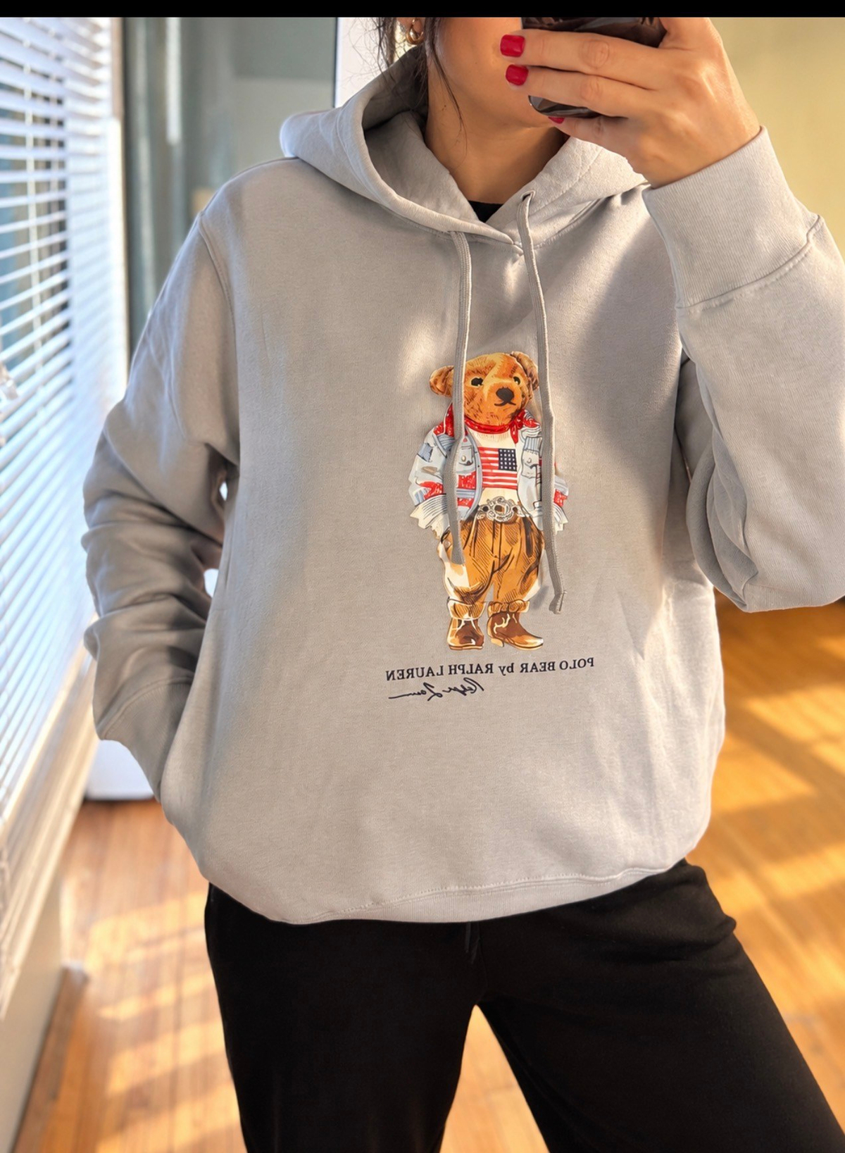 plr kapüşonlu sweatshirt