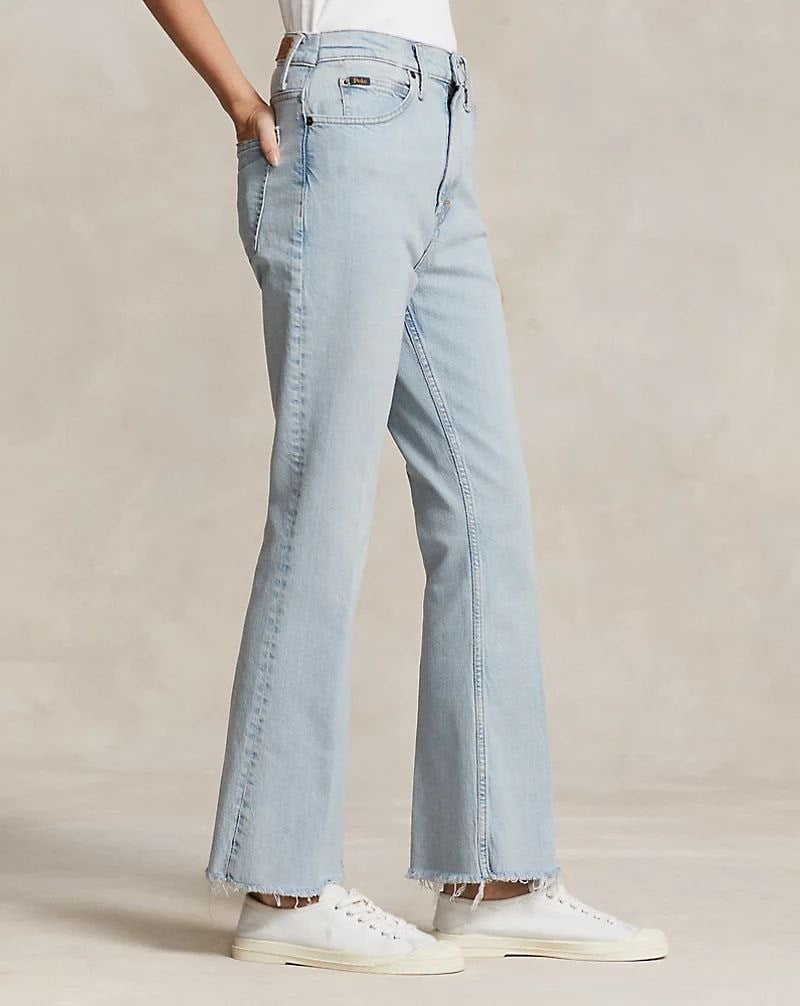 PRL CROP FLARE JEAN