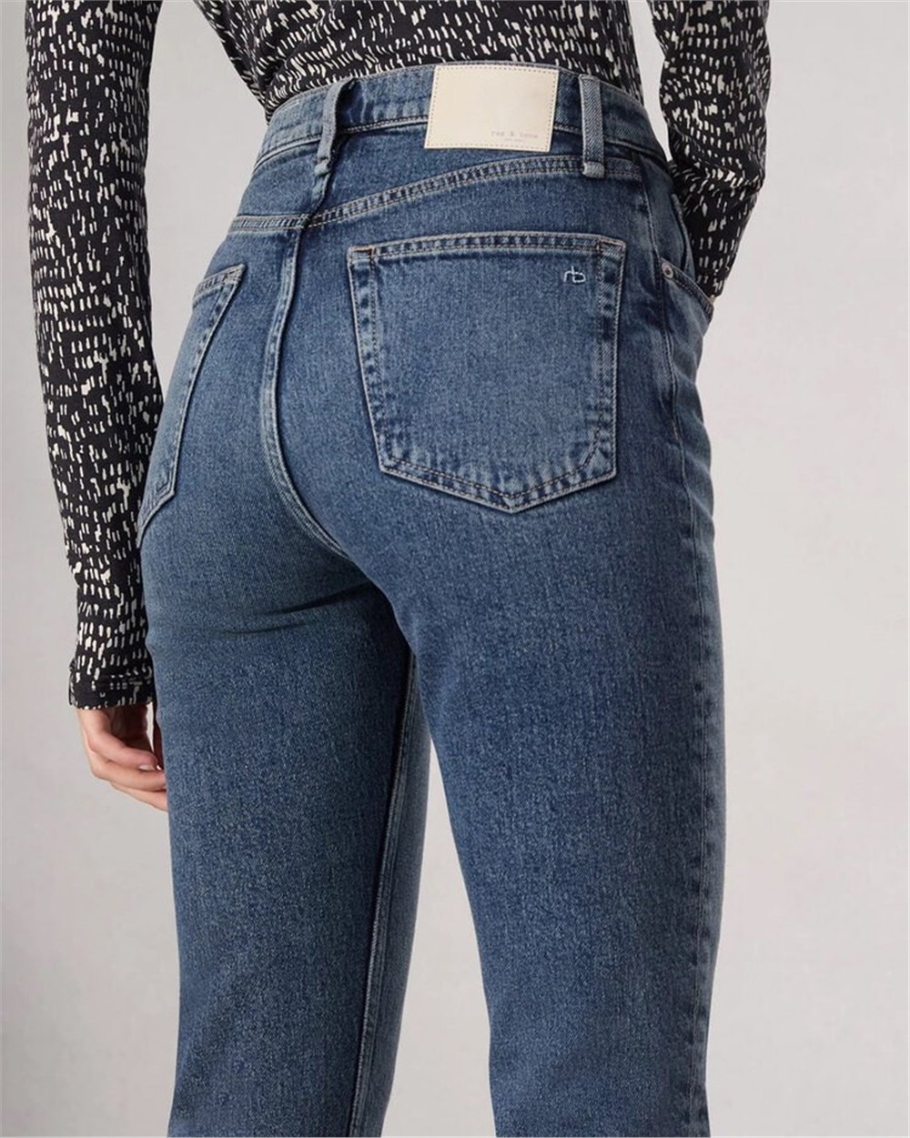 Rag Bone slim cut jeans