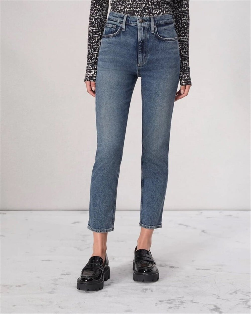 Rag Bone slim cut jeans