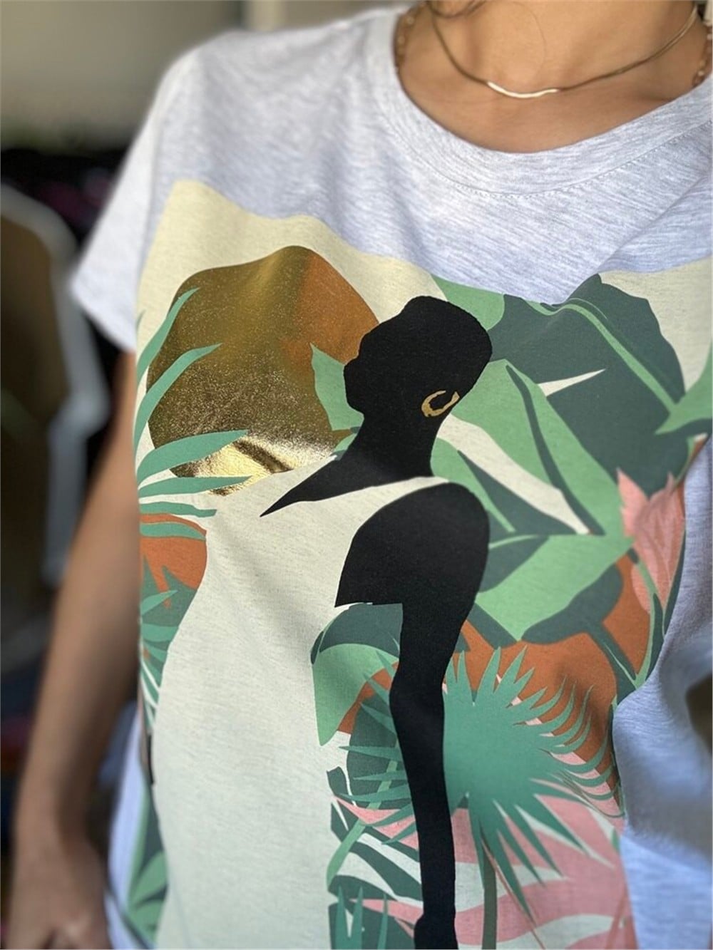 RESERVED baskılı t-shirt
