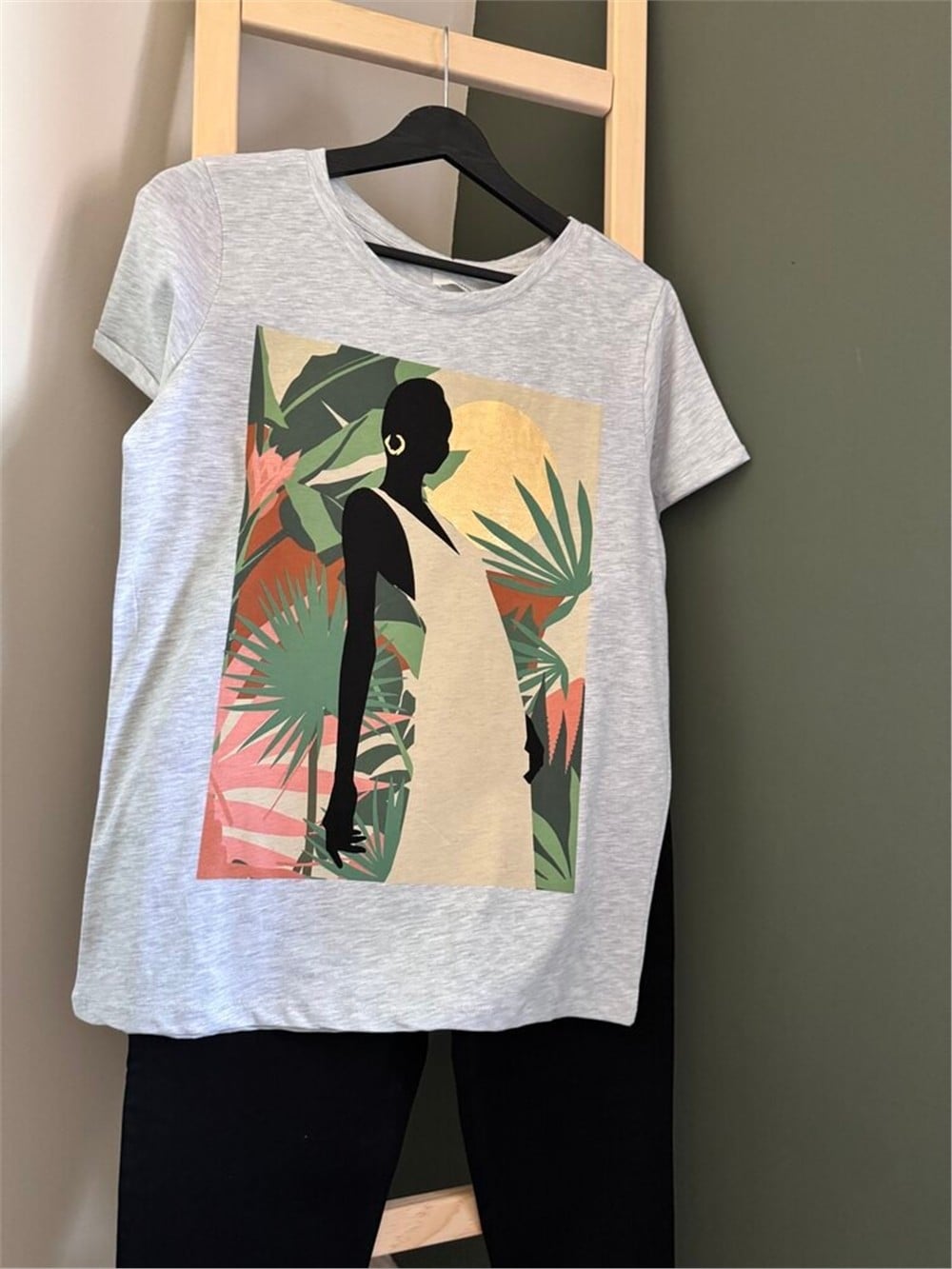 RESERVED baskılı t-shirt