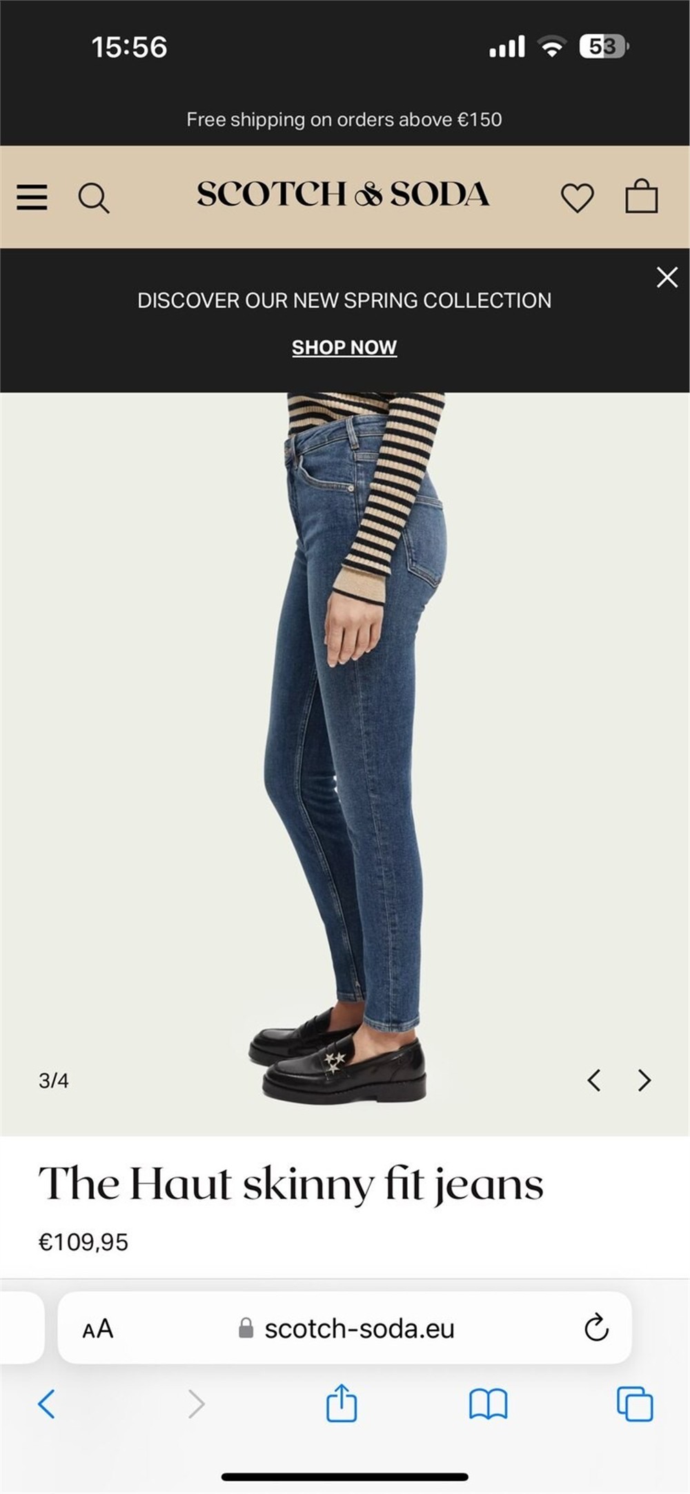 Scotch soda jean