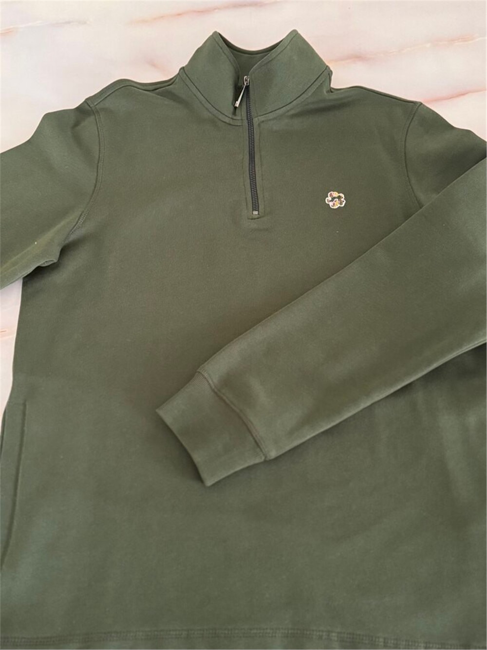 Ted baker yarım fermuarlı sweatshirt