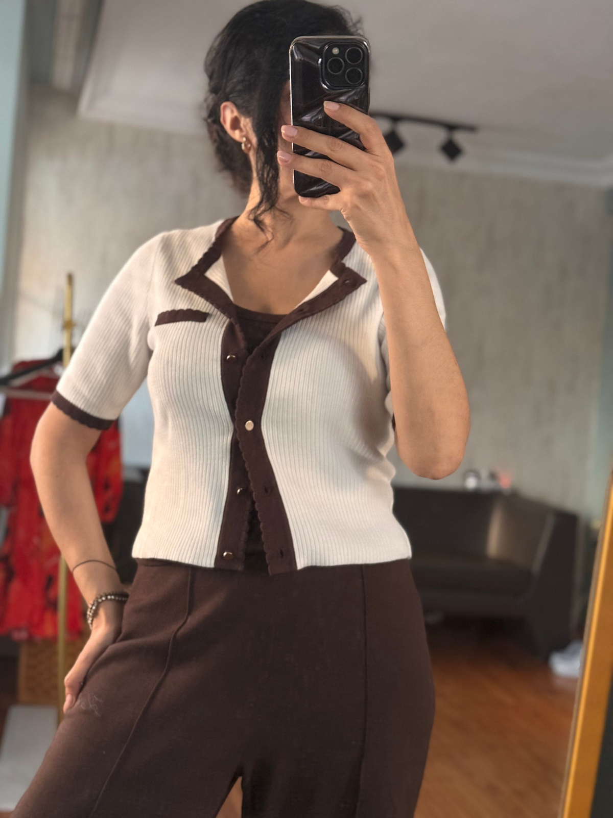 triko bluz&hırka