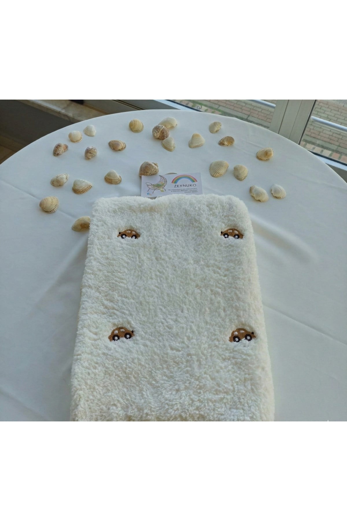 ARABA NAKIŞLI WELSOFT 90*100 CM BEBEK BATTANİYESİ