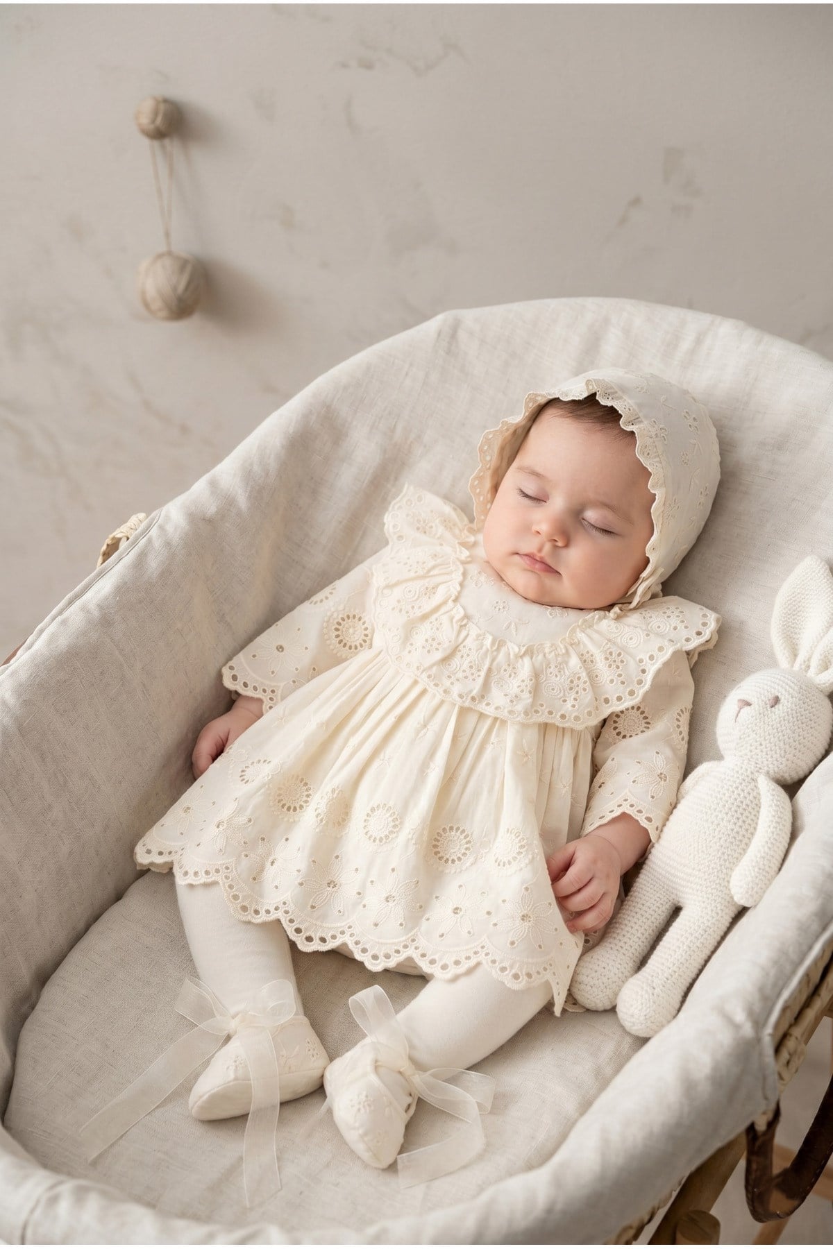 KIZ BEBEK LOTUS 4'LÜ PREMİUM 4'LÜ %100 PAMUK METLÜT SETİ 0-3/3-6 AY YENİDOĞAN KIZ BEBEK