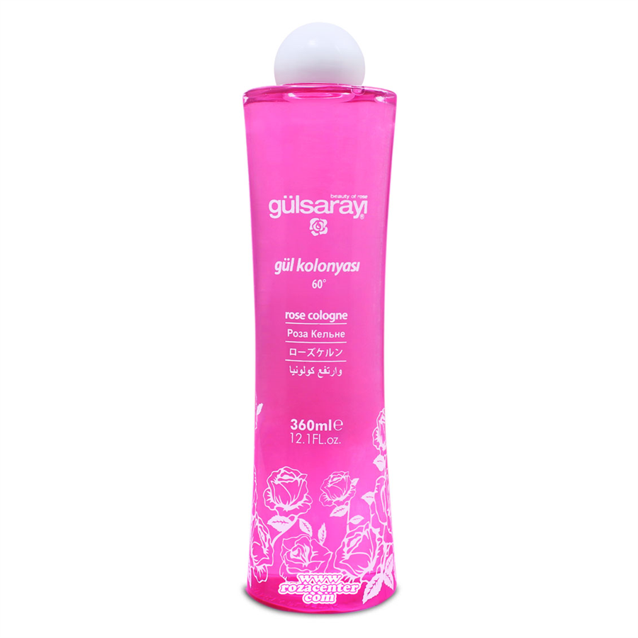 Gül Kolonya Pvc Şişe 360 Ml -Gülsarayı Isparta