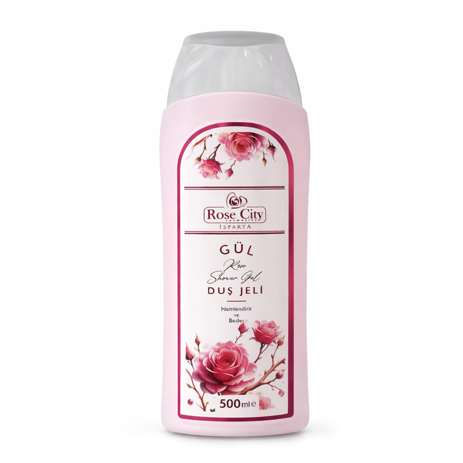 Gül Özlü Duş Jeli 500 Ml -Rosecity Isparta