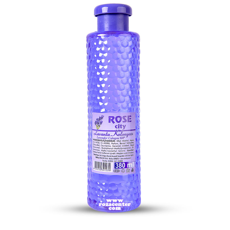 Lavanta Kolonya Pvc Şişe 380 Ml -Isparta Rosecity