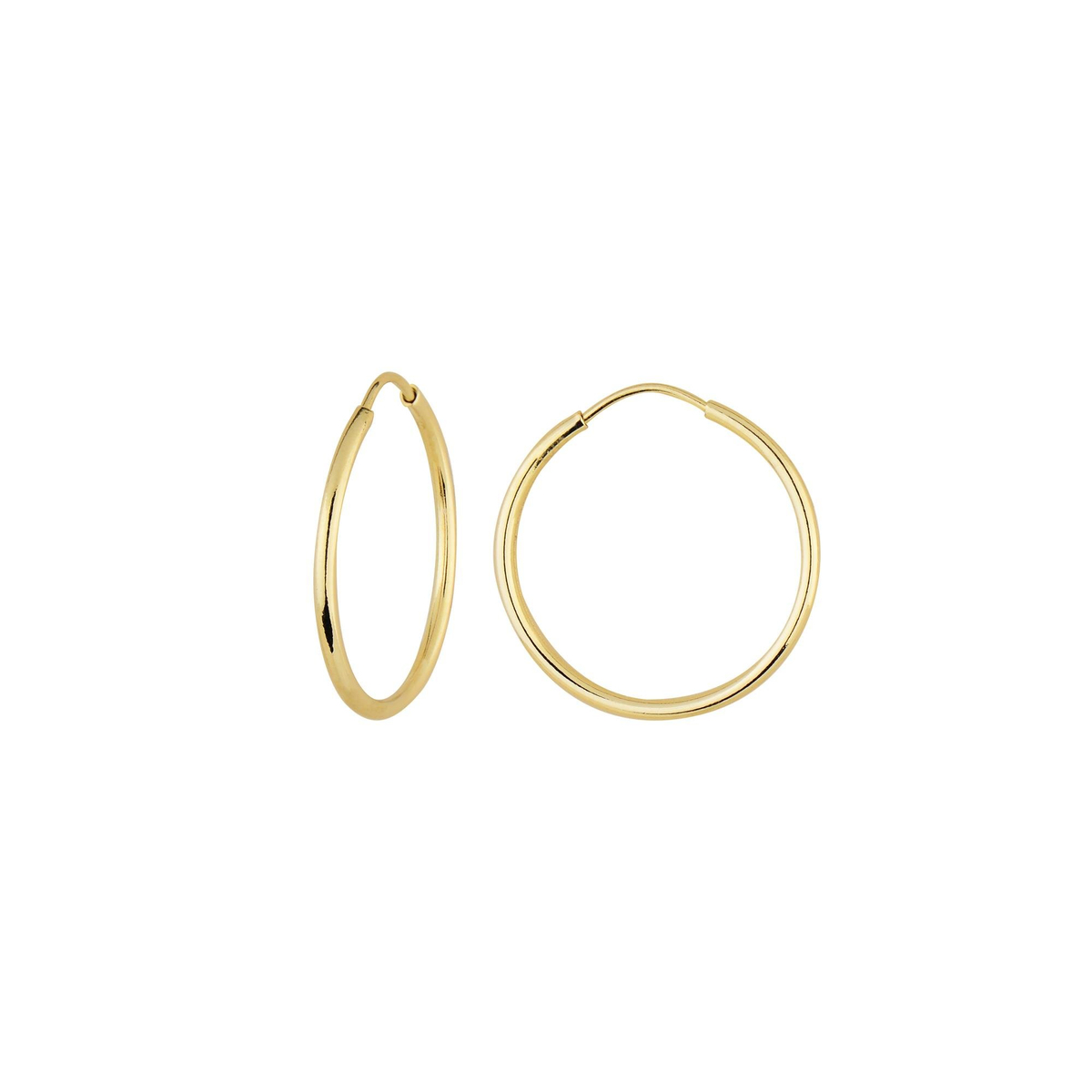 14 Ayar 1.5 cm Halka Küpe