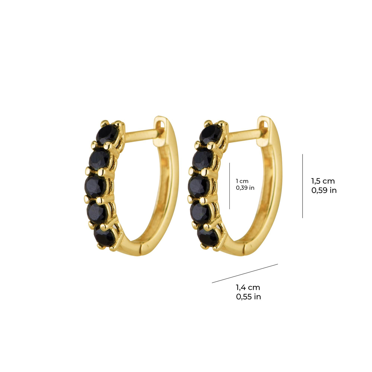 14 Ayar Altın Küpe