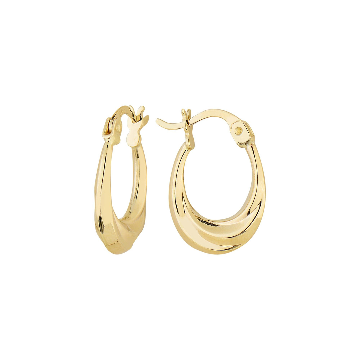 14 Ayar İtalyan Halka Küpe